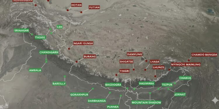 চাপ বাড়াচ্ছে চীন: অরুণাচল সীমান্তের কাছে ৩৬টি সুরক্ষিত যুদ্ধবিমান ঘাঁটি তৈরি, নজরদারি জোরদার ভারতের