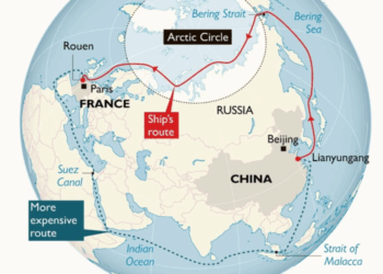 China pushes ahead with risky Arctic shipping route despite concerns