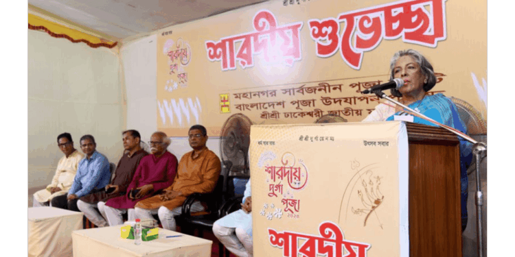Sharmeen says all religious festivals in New Bangladesh will be celebrated in joy and harmony
