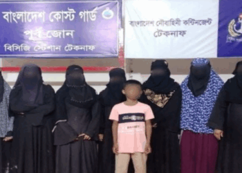 8 people including women and child rescued from traffickers in Teknaf