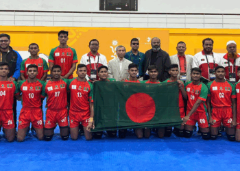 ব্রোঞ্জ পদক জয় করে দেশে ফিরল কাবাডি দল