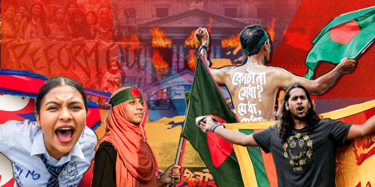 দক্ষিণ এশিয়ায় তরুণদের বিদ্রোহ: জেনারেশন জেড কি বদলে দিচ্ছে রাজনীতি?