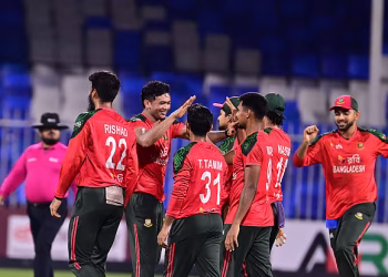 রশিদের গুগলি থামাতে পারেনি, কিন্তু নুরুলের ঝড়েই শারজায় রোমাঞ্চকর জয়ে বাংলাদেশ
