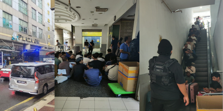 কুয়ালালামপুরে শপিং মলে বিশেষ অভিযান, বাংলাদেশিসহ ১২৪ অবৈধ অভিবাসী আটক