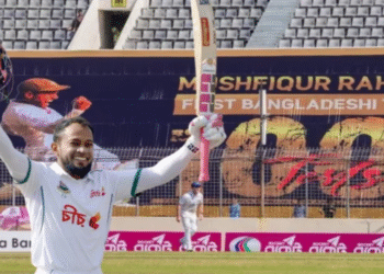 শততম টেস্টে সেঞ্চুরি করে ইতিহাস গড়লেন মুশফিকুর রহিম