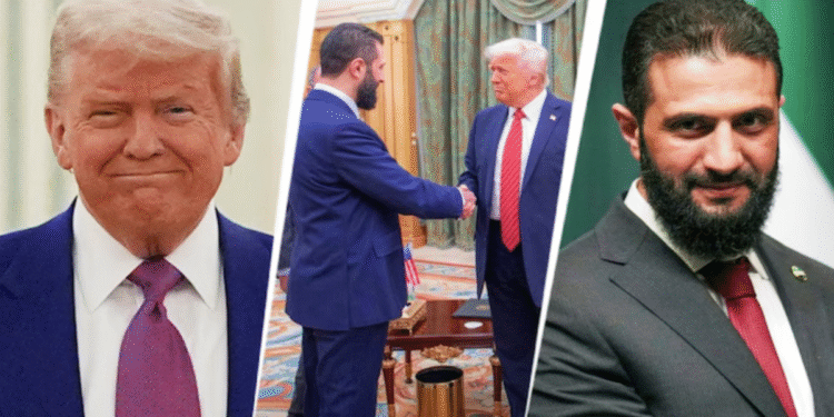 সিরিয়ার প্রেসিডেন্ট আল-শারাকে হোয়াইট হাউসে আমন্ত্রণ জানালেন ট্রাম্প