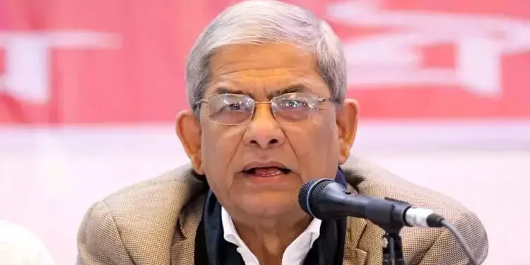 রায় ঘোষণার সময় মবক্রেসি সৃষ্টি অস্বাভাবিক ইঙ্গিত বহন করে: মির্জা ফখরুল
