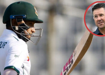 মুশফিকের শততম টেস্টকে ‘দুর্দান্ত সাফল্য’ হিসেবে আখ্যায়িত করলেন রিকি পন্টিং