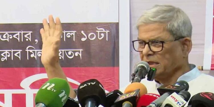 অন্তর্বর্তী সরকার জনগণের সঙ্গে বিশ্বাসঘাতকতা করেছে: ফখরুল