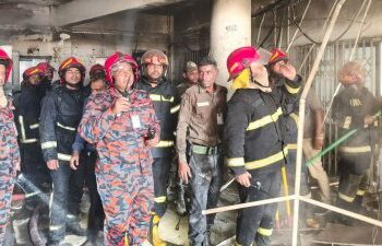 পিজি হাসপাতালে আগুন