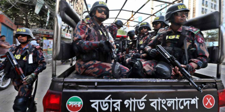 হাদির মরদেহ বহনের রুটে বিজিবি মোতায়েন