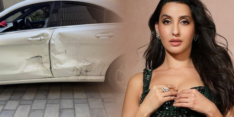 দুর্ঘটনার শিকার নোরা ফাতেহি