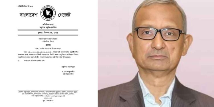 ইউনূসের বিশেষ সহকারী খোদা বকশের পদত্যাগ