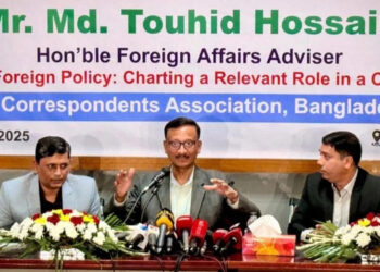 তিস্তা–সীমান্ত হত্যা ও হাসিনা প্রত্যর্পণ—সব ইস্যুই সমান্তরালে চলবে: পররাষ্ট্র উপদেষ্টা