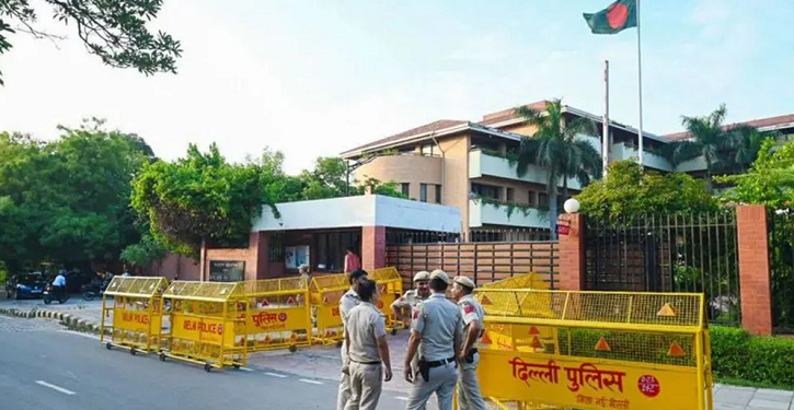 দিল্লিতে বাংলাদেশ হাইকমিশনে ভিসা ও কনসুলার সেবা সাময়িকভাবে স্থগিত