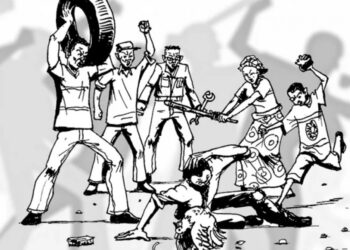 মব জাস্টিসের নামে মধ্যযুগীয় বর্বরতা: বিচারের বাণী নিভৃতে কাঁদে