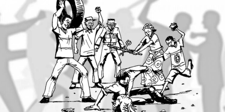 মব জাস্টিসের নামে মধ্যযুগীয় বর্বরতা: বিচারের বাণী নিভৃতে কাঁদে