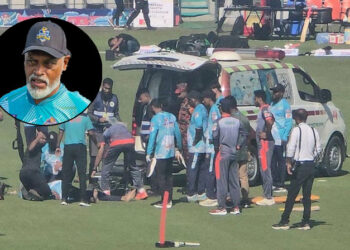 বিপিএলে শোকের ছায়া: মাঠেই শেষ নিঃশ্বাস ত্যাগ করলেন পেস বোলিং কোচ মাহবুব আলী জাকি