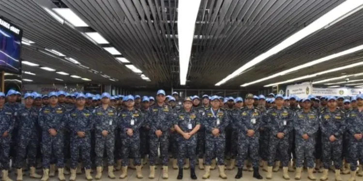 শান্তিরক্ষায় দক্ষিণ সুদানের পথে নৌবাহিনীর আরও ৭১ সদস্য