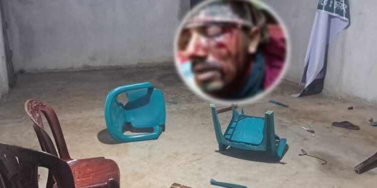 হাতিয়ায় বিএনপি কার্যালয়ে হামলা ও নেতাকর্মীদের কুপিয়ে জখম