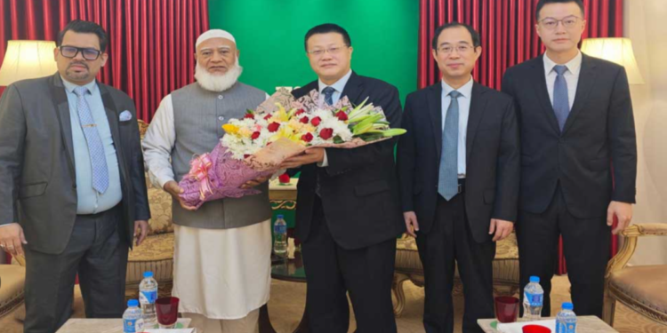 বাংলাদেশের নির্বাচন সামনে রেখে ঝুঁকি ব্যবস্থাপনায় জামায়াতে ইসলামীর সঙ্গে বৈঠক চীনা রাষ্ট্রদূতের