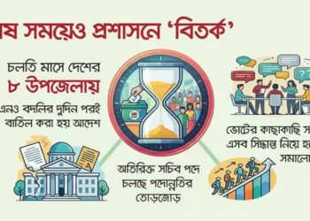 বিদায়বেলায়ও ‘বিতর্কিত’ সিদ্ধান্ত প্রশাসনে