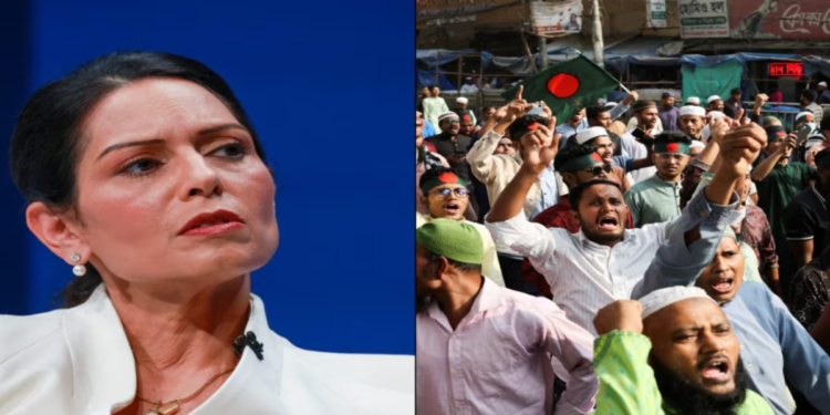 বাংলাদেশে হিন্দুদের সুরক্ষায় যুক্তরাজ্যের হস্তক্ষেপ দাবি প্রীতি প্যাটেলের
