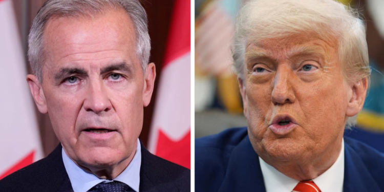 ট্রাম্প চীনের সঙ্গে চুক্তি নিয়ে কানাডার ওপর শতকরা ১০০ শুল্ক আরোপের হুঁশিয়ারি