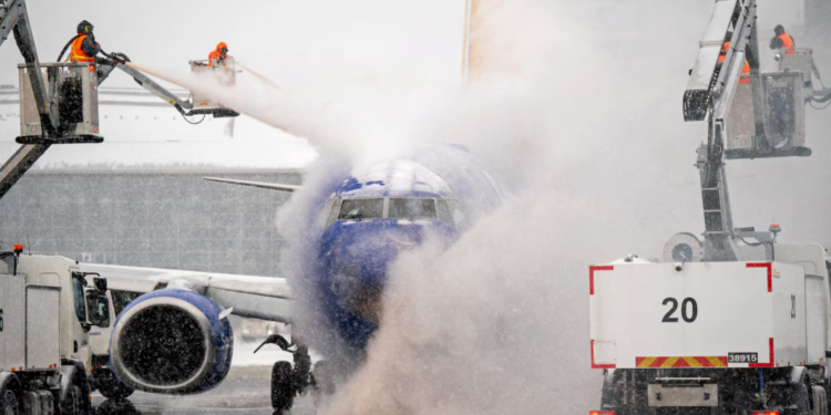 ‘ঐতিহাসিক’ শীতে বিপর্যস্ত যুক্তরাষ্ট্র, হাজারো ফ্লাইট বাতিল, বিদ্যুৎহীন লক্ষাধিক মানুষ