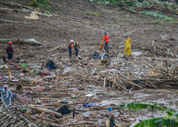 ইন্দোনেশিয়ায় ভূমিধসে নিহত ১০, নিখোঁজ প্রায় ৮০ জনের সন্ধানে আবারও উদ্ধার অভিযান