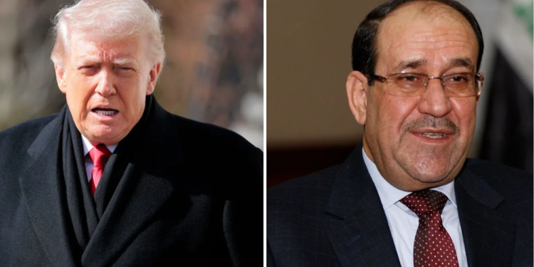 আল মালিকি ফের প্রধানমন্ত্রী হলে ইরাককে সহায়তা বন্ধের হুমকি ট্রাম্পের