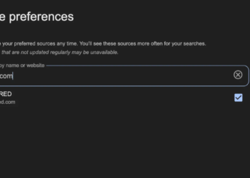 গুগল সার্চে পছন্দের সংবাদমাধ্যম শীর্ষে দেখানোর নতুন সুবিধা