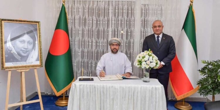 কুয়েতে খালেদা জিয়াকে শ্রদ্ধা জানালেন কূটনী‌তিকসহ বি‌শিষ্টজনেরা