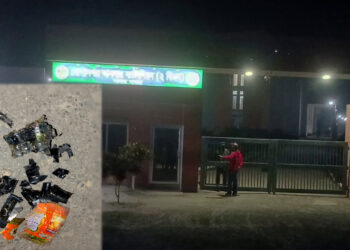 গোপালগঞ্জে এবার আনসার ব্যাটালিয়ান অ‌ফিস কম্পাউ‌ন্ডে কক‌টেল বি‌স্ফোরণ