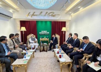 চীনা রাষ্ট্রদূতের সঙ্গে জামায়াত আমীরের বৈঠক