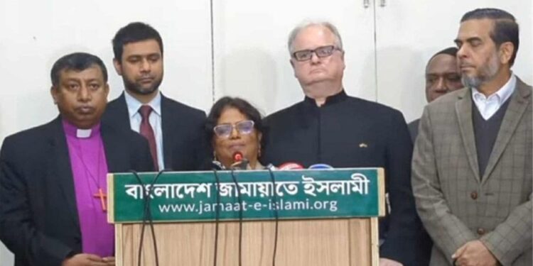 জামায়াত ক্ষমতায় গেলে ‘শরিয়াহ আইন’ বাস্তবায়ন করবে না: খ্রিস্টান প্রতিনিধিদের আমিরের আশ্বাস