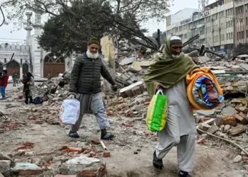 দিল্লির ফাইজি ইলাহী মসজিদকে ঘিরে উচ্ছেদ অভিযান