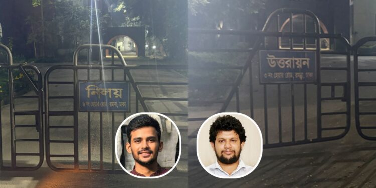 দুই মাস আগে পদত্যাগ করেও সরকারি বাসায় আসিফ ও মাহফুজ