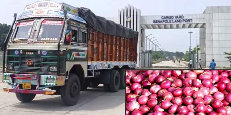 দুই সপ্তাহ ধরে বেনাপোল দিয়ে পেঁয়াজ আমদানি বন্ধ