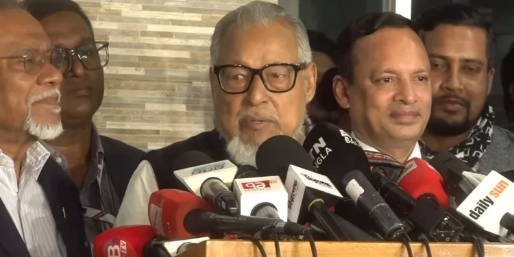 পোস্টাল ব্যালটের ভাঁজে ধানের শীষ প্রতীক উদ্দেশ্যমূলক : নজরুল ইসলাম খান