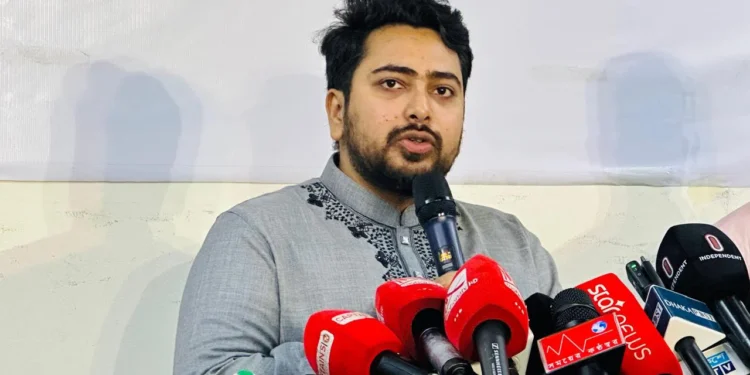 নির্বাচনে বিপুল ভোটে জয়ী হবে ১০ দলীয় জোট: নাহিদ ইসলাম