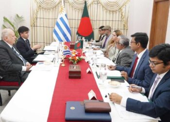 প্রথম রাজনৈতিক পরামর্শক সভা করলো বাংলাদেশ-উরুগুয়ে