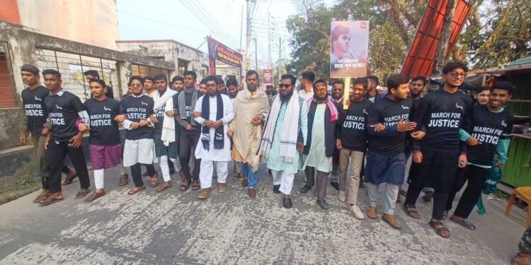 শহীদ ওসমান হাদী স্মরণে ঝালকাঠিতে ‘মার্চ ফর জাস্টিস’ ও হাদী সন্ধ্যা