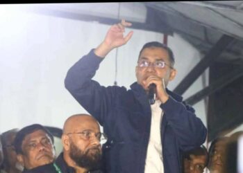 সিলেট থেকে আনুষ্ঠানিকভাবে নির্বাচনী প্রচার শুরু করলেন তারেক রহমান