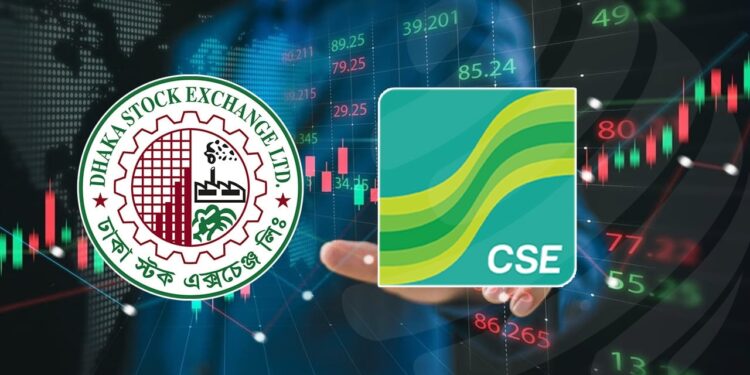 সূচকের ওঠানামায় পুঁজিবাজারে চলছে লেনদেন