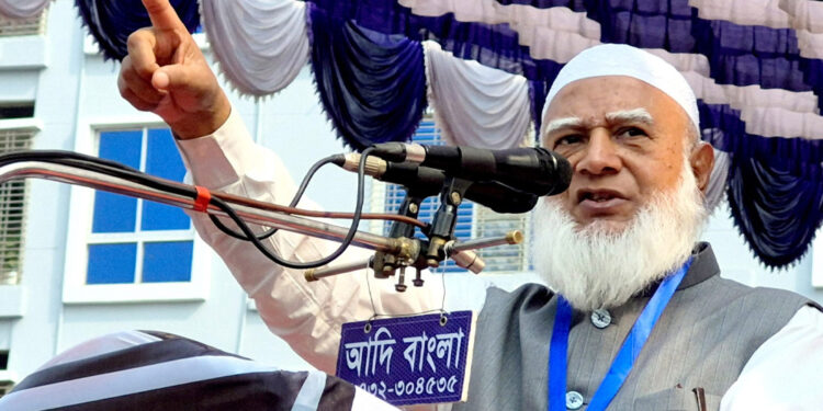 দুর্নীতি মাদক চাঁদাবাজিমুক্ত বাংলাদেশ গড়তে দাঁড়িপাল্লায় ভোট চাইলেন জামায়াত আমির শফিকুর রহমান