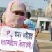 ভোট দিতে গিয়ে ভাই হত্যার বিচার চাইলেন মাসুমা হাদি