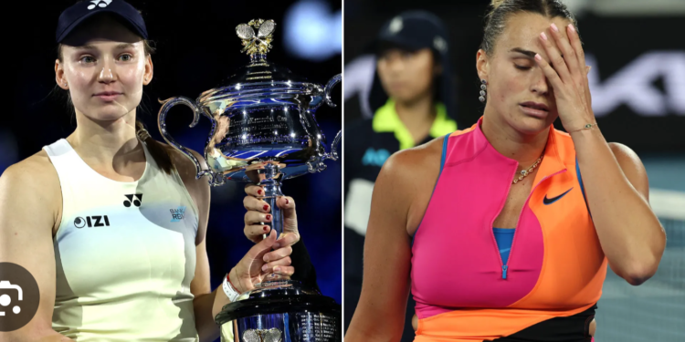 রাইবাকিনার চমক, সাবালেঙ্কাকে হারিয়ে অস্ট্রেলিয়ান ওপেনের শিরোপা জিতলেন