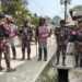 কুমিল্লা-৪ আসনে নির্বাচন উপলক্ষে যৌথ বাহিনীর নিরাপত্তা মহড়া
