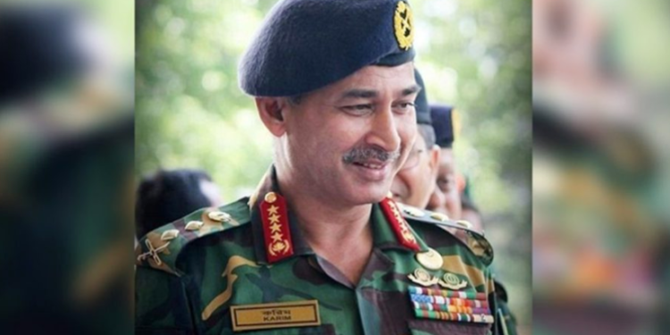 ট্রাইব্যুনালে সাবেক সেনাপ্রধান ইকবাল করিম ভূঁইয়া